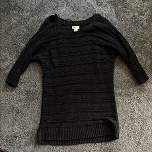 SO Women's Elegant Black Sweater